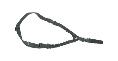 Shooter's Gate Single Point Tactical Sling in black finish layout