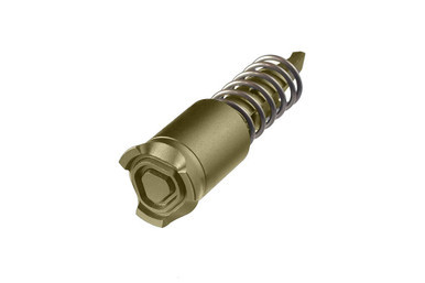 Strike Industries AR-15 forward assist assembly in FDE SI-AR-S-FA-FDE