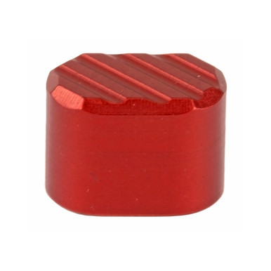 Phase 5 PMR Billet Magazine Release Button in Red CNC machined 6061-T6 aluminum