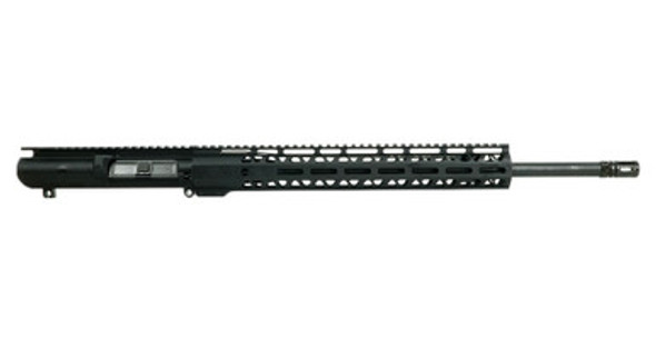 ALWAYS ARMED 20" .308 WIN UPPER RECEIVER WITH 15" M-LOK - BLACK ANODIZED ALWAYS ARMED 20" .308 WIN UPPER RECEIVER WITH 15" M-LOK - BLACK ANODIZED