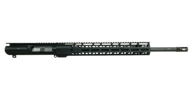 Always Armed 20 inch .308 Winchester DPMS pattern upper receiver with 15 inch M-LOK rail and rifle length gas system in black anodized finish