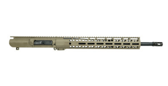 ALWAYS ARMED 18" .308 WIN UPPER RECEIVER WITH 15" M-LOK - FDE ALWAYS ARMED 18" .308 WIN UPPER RECEIVER WITH 15" M-LOK - FDE