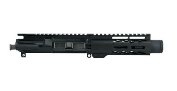 ALWAYS ARMED 4.5" 9MM FLASH CAN UPPER RECEIVER - BLACK ANODIZED