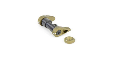Strike Industries AR Flip Switch ambidextrous safety selector in FDE