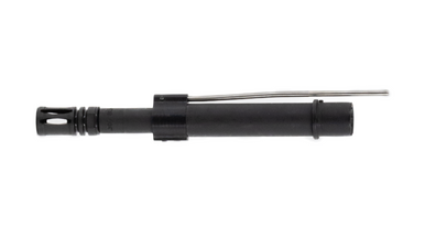 7.5 inch 300 Blackout complete barrel assembly with low profile gas block and A2 flash hider