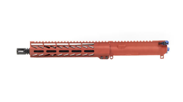 Always Armed Smith & Wesson Red Limited Edition 10.5" 5.56 NATO Upper Receiver with Blue Strike Industries Accessories