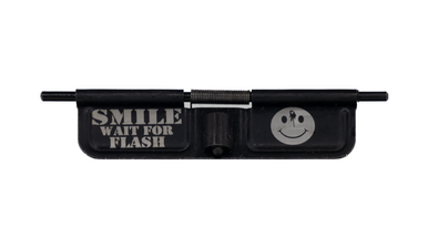 Smile For The Flash - Ejection Port - Dust Cover with laser engraving and full install kit hardware