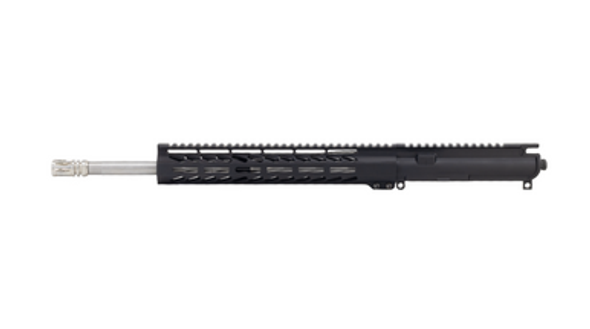 ALWAYS ARMED 16" 5.56 NATO STAINLESS STEEL UPPER RECEIVER 12" RAIL - BLACK