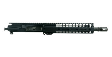 Always Armed 10.5 inch .300 Blackout BX Series complete upper receiver in hard coat black anodized finish
