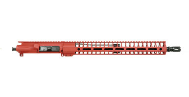 Always Armed 16 inch .300 Blackout BX Series complete upper receiver in Smith & Wesson Red Cerakote finish