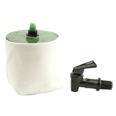 PS Products Water Filter Kit with 4 Inch Ceramic Filter Sock Spigot and Instructions,PS Products Reusable Ceramic Water Filter Element with Sock and Mounting Hardware