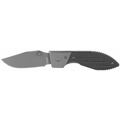 KA-BAR Warthog Folder 3 Inch 420 Stainless Steel Blade Folding Knife Open View