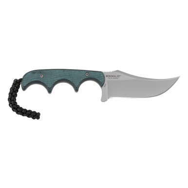 CRKT Minimalist Persian high carbon stainless steel blade with non-reflective bead blast finish