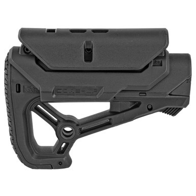 FAB Defense GCCP AR-15 Buttstock in Black FABFX-GLCORESCP side profile view