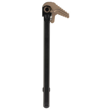 Fortis Manufacturing Clutch Charging Handle in Flat Dark Earth FDE hardcoat anodized 7075-T6 billet aluminum