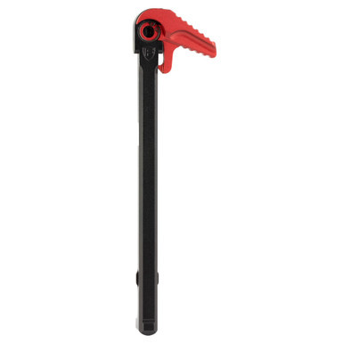 Fortis Manufacturing Clutch Charging Handle in Red hardcoat anodized 7075-T6 billet aluminum