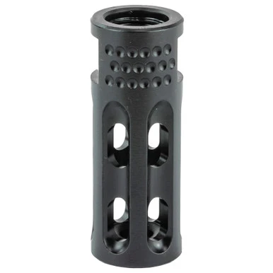 Front view of MFT 6 direction compensator showing multi directional ports and 416 stainless steel build