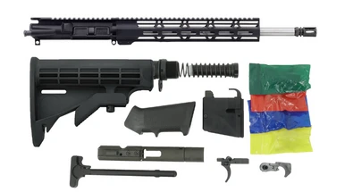 Always Armed 16 inch 9mm stainless steel lightweight rifle kit in anodized black finish