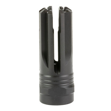 Strike Industries Venom Flash Hider .223 5.56 in black finish with four serrated prongs.