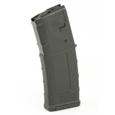 Magpul PMAG 30 GEN M3 300 Blackout 30-round black magazine with distinct tactile rib texture.