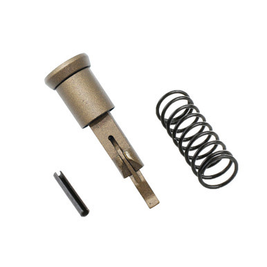 AR-15 Forward Assist Assembly in Burnt Bronze showing plunger spring and retainer pin ARFA-BBR