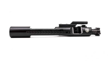 Pneumatically staked gas key on Andro Corp Nitride AR15 Bolt Carrier Group