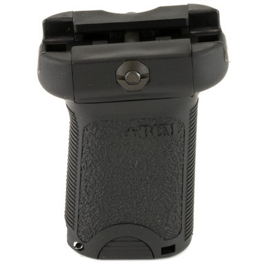 Primary Image: Bravo Company Vertical Forend Grip - Black mounted on a 1913 Picatinny handguard rail.