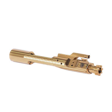 Andro Corp Gold AR-15 Bolt Carrier Group G3 High Polish finish side profile