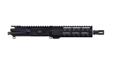 Always Armed 9mm upper receiver shown with included 9mm bolt carrier group and mil-spec charging handle