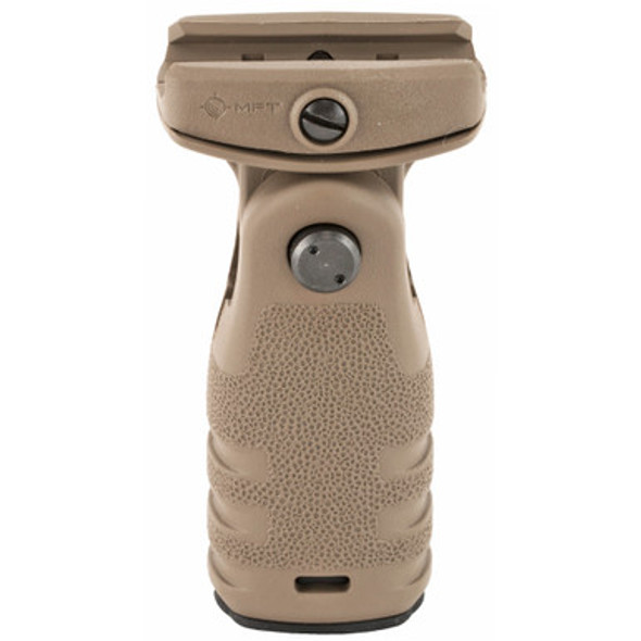 Mission First Tactical Folding Picatinny Mounted Vertical Grip - Scored Dark Earth