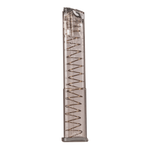 Elite Tactical Systems 32rd 9MM Magazine Fits Glock - Clear