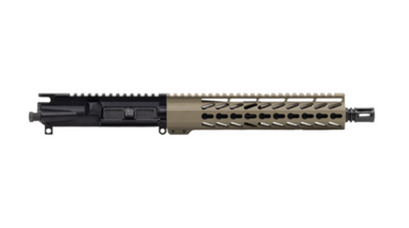 ALWAYS ARMED 10.5" 300 BLACKOUT BLACK UPPER RECEIVER WITH KEYMOD FDE HANDRAIL