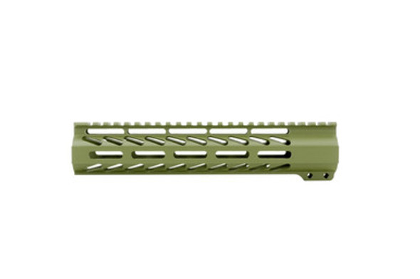 ALWAYS ARMED 10" M-LOK HAND GUARD - BAZOOKA GREEN
