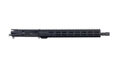 Always Armed OCT2 Series 16" 5.56 NATO upper receiver with 15" M-LOK handguard and hardcoat black anodized finish.