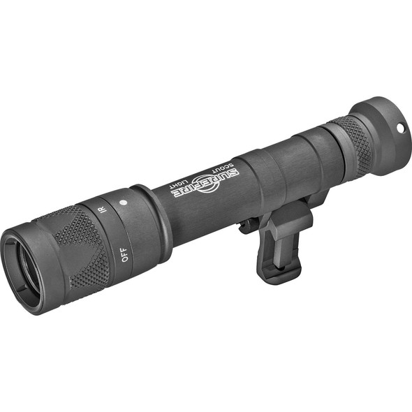 SureFire M640V Scout Light Pro IR and white light weapon light mounted on an M-LOK rail using the Low-Profile Mount.