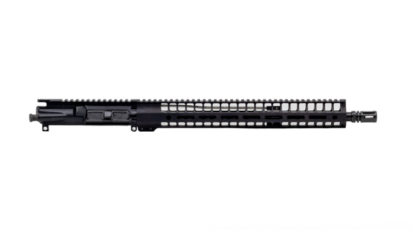 Always Armed 16" .300 Blackout BR Series Upper Receiver in black finish, featuring a 14-inch BR M-LOK handguard, heavy profile barrel, and low-profile gas block.