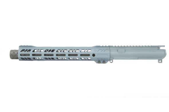 Grid Defense 10.5" 5.56 Blue Titanium AR15 Upper Receiver