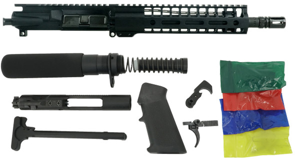 ALWAYS ARMED 10.5" 5.56 NATO BX SERIES PISTOL KIT - BLACK ANODIZED