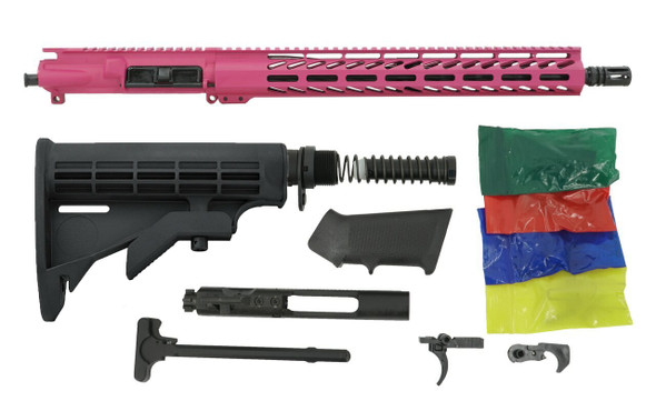 ALWAYS ARMED 16" 300 BLACKOUT RIFLE KIT - SIG PINK