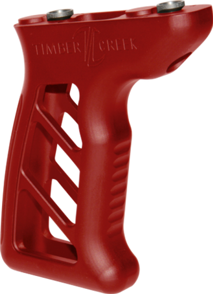 TIMBER CREEK KEYMOD ENFORCER VERTICAL FOREGRIP - RED