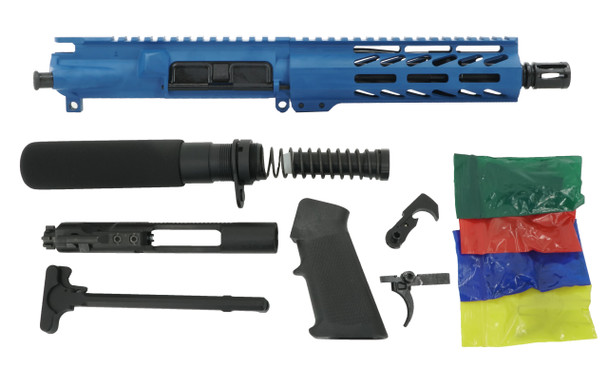 Ridgeway Blue Cerakote | Most Reliable AR15 5.56 Pistol Build Kit
