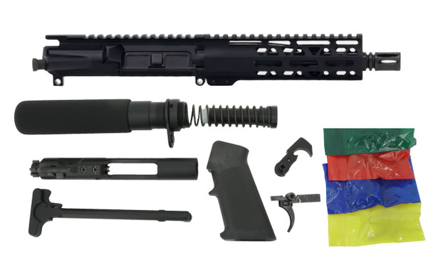 ALWAYS ARMED 7.5" 5.56 NATO TR SERIES PISTOL KIT - BLACK ANODIZED