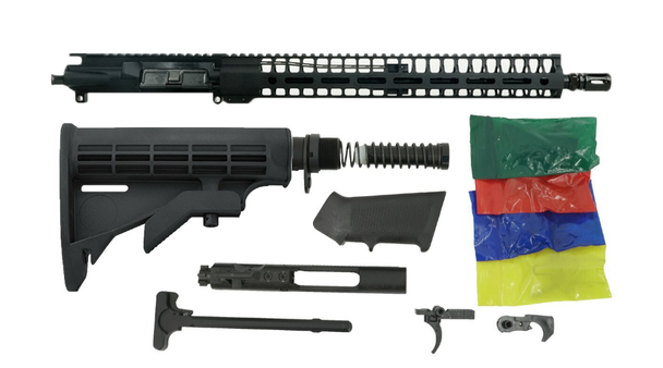 ALWAYS ARMED BX SERIES 16" 5.56 NATO RIFLE KIT - BLACK ANODIZED