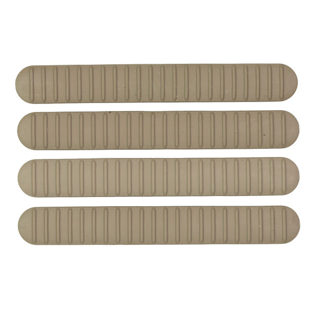 B5 Systems M-LOK Rail Covers 4 Pack - FDE