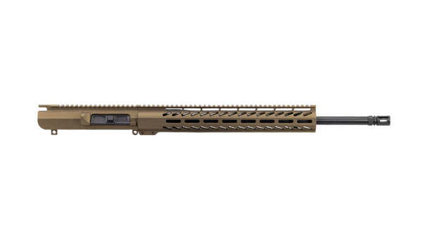 ALWAYS ARMED 20" .308 WIN BILLET UPPER RECEIVER - BURNT BRONZE