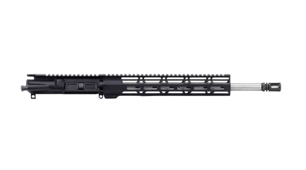 Shop this 16" 9MM Upper Receiver complete with 12" lightweight handguard and stainless steel barrel