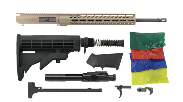 Always Armed 20" .308 Win Billet Rifle Kit - FDE