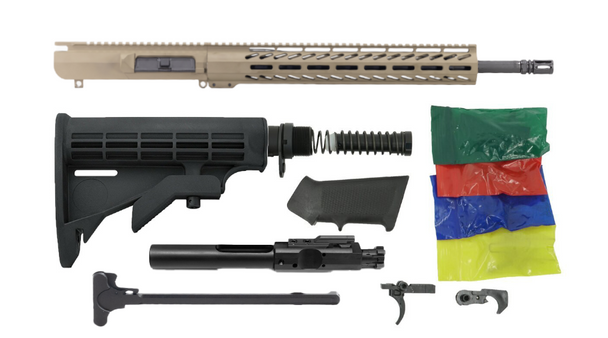 Always Armed 18" .308 Win Billet Rifle Kit - FDE