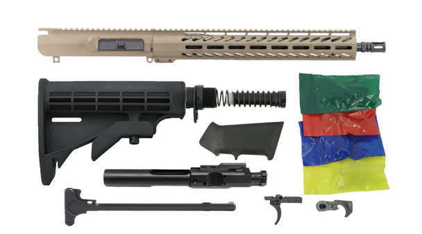 Always Armed 16" .308 Win Billet Rifle Kit - FDE