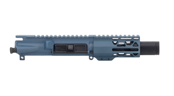 ALWAYS ARMED 4.5" .22LR TRX SERIES UPPER RECEIVER - BLUE TITANIUM